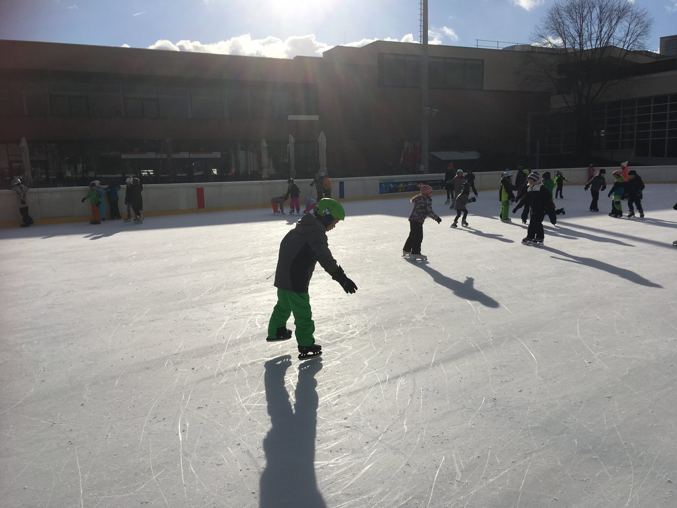 Eislaufen im Parkbad!!! Juhu!